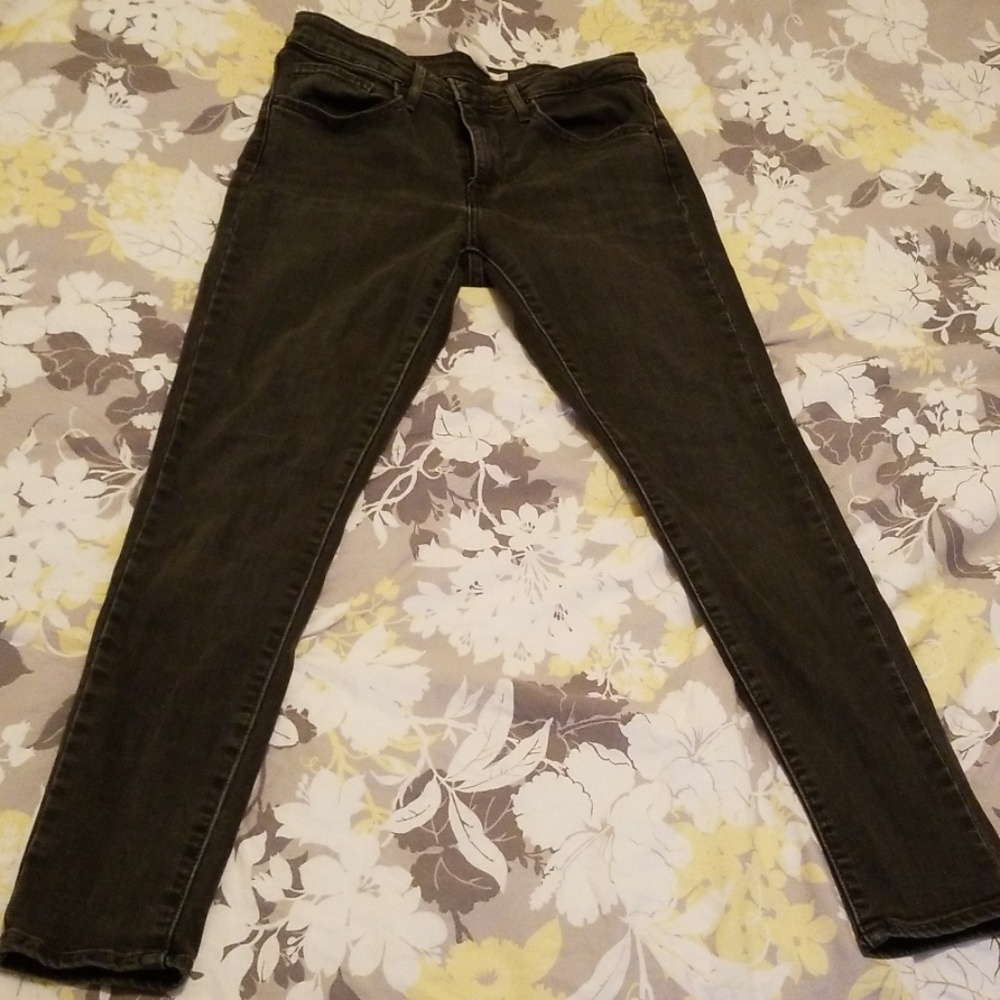 Levi's high rise skinny jeans